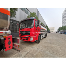 Dongfeng aluminum alloy stainless steel oil tank truck